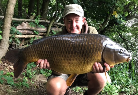 30lb 4oz Creased Common. July 2017